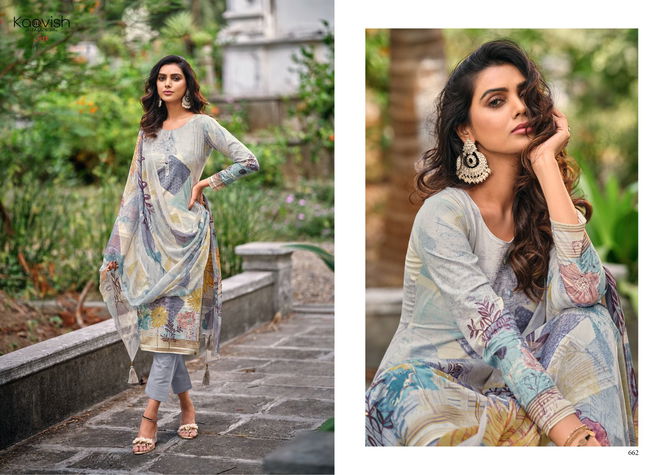 Naimat By Kaavish Printed Dress Material Catalog